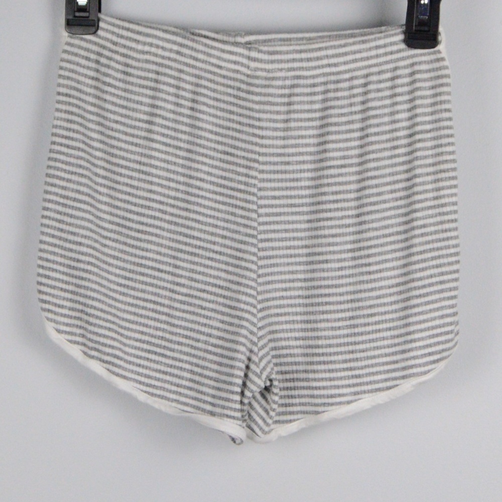 LA Gypsy Striped Lounge Wear Shorts - Picture 2 of 3